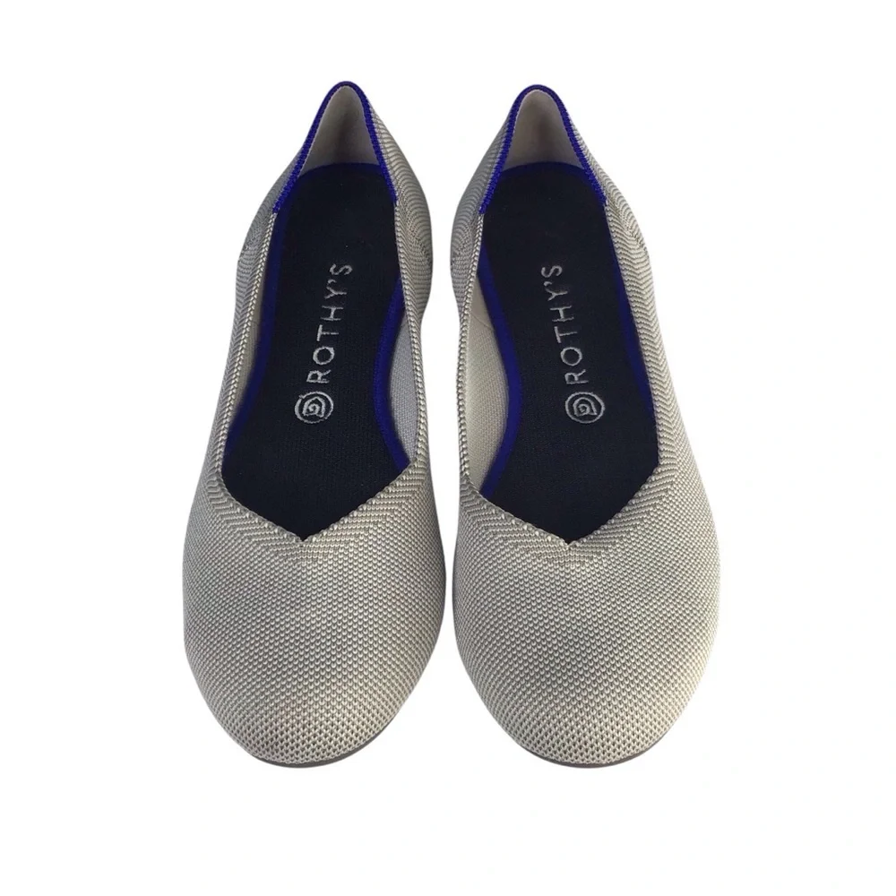 Rothy’s The Flats in Flax Birdseye Size 11. - Picture 1 of 8